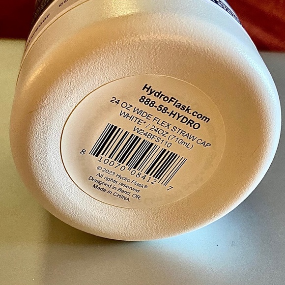 24 oz Wide Mouth with Flex Straw Cap - Picture 6 of 11